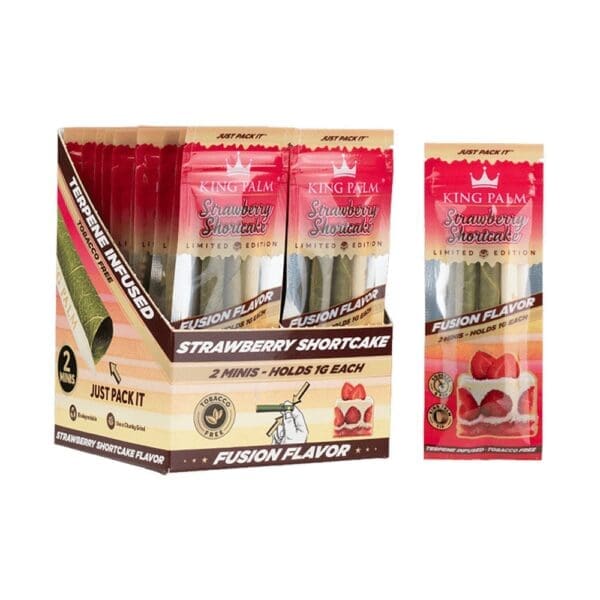 King Palms Hand Rolled Leaf Mini - 2pk 20pcs - Haze Smoke Shop USA