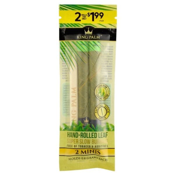 King Palms Hand Rolled Leaf Mini - Haze Smoke Shop USA