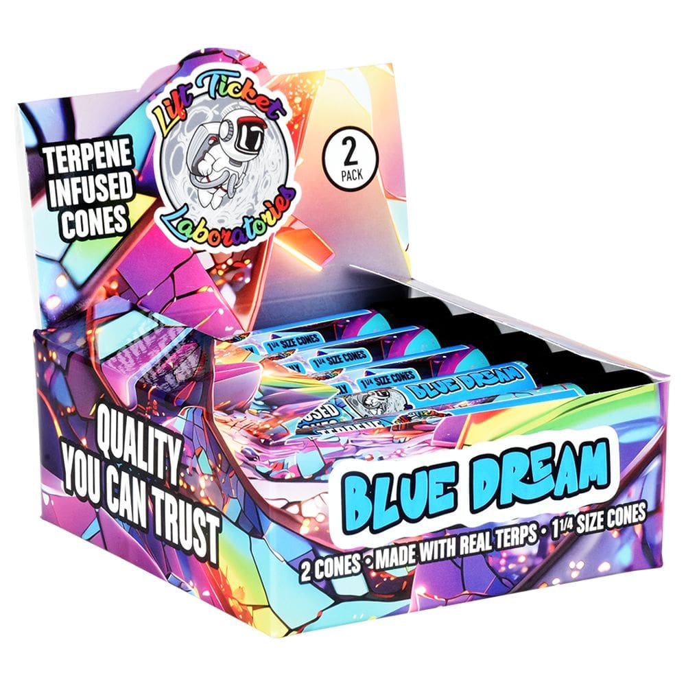 Lift Ticket Terpene Infused Cones - 1 1/4 - 2pc - 10pk Pre-Rolled Cones - Haze Smoke Shop USA