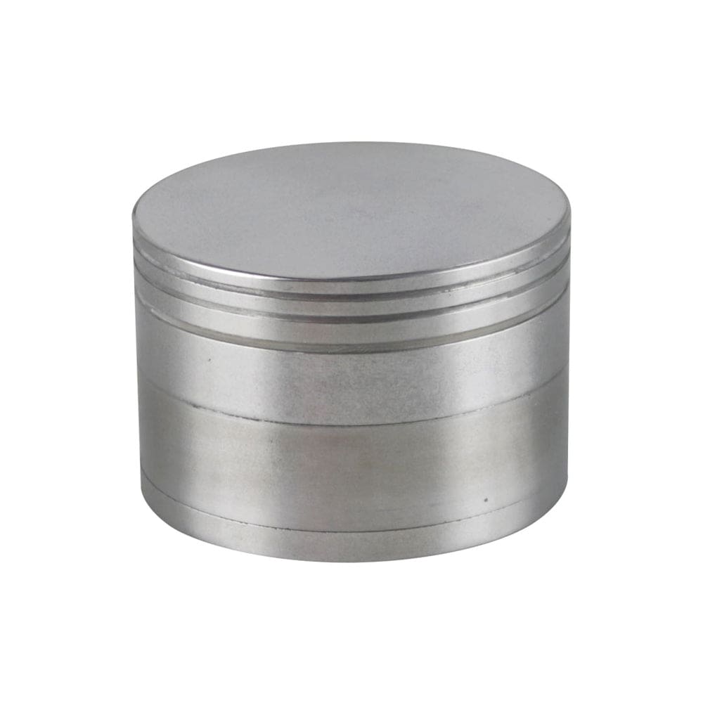 Metal 4 Piece Grinder w/ Screen - 2.5" Metal Grinders - Haze Smoke Shop USA