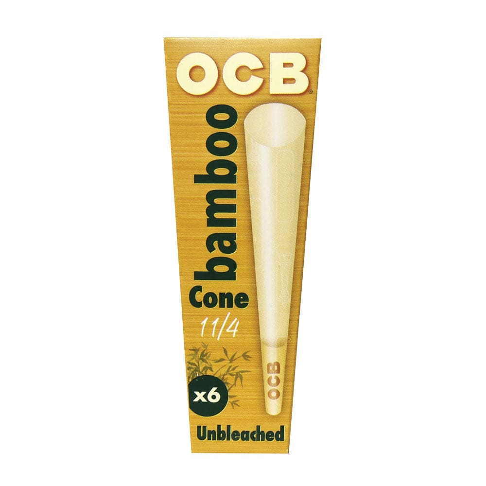OCB Bamboo Unbleached Cones - Haze Smoke Shop USA