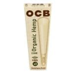OCB Organic Hemp Cones - 32pk Display - Haze Smoke Shop USA