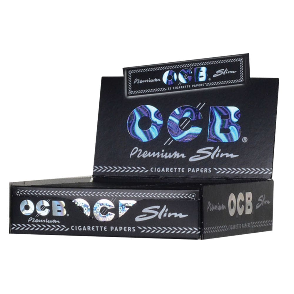 OCB Premium Slim Rolling Papers 24pcs Rolling Papers - Haze Smoke Shop USA