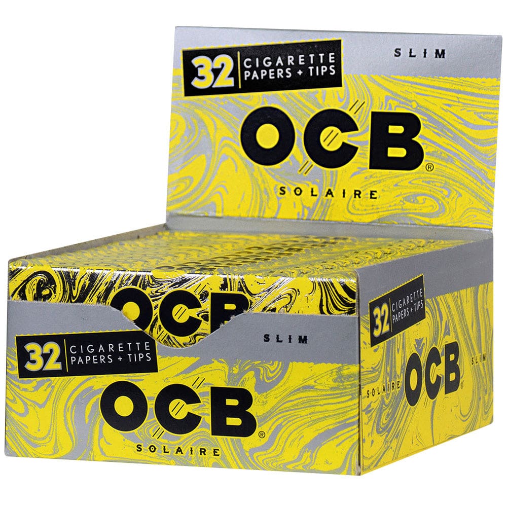 OCB Solaire Slim Rolling Papers & Tips Joint Tips & Filters - Haze Smoke Shop USA