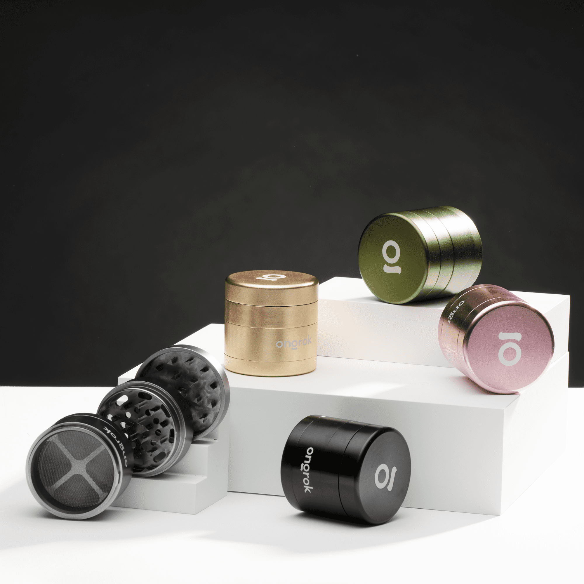 Ongrok Premium 4 Piece EZ Grinder - Haze Smoke Shop USA