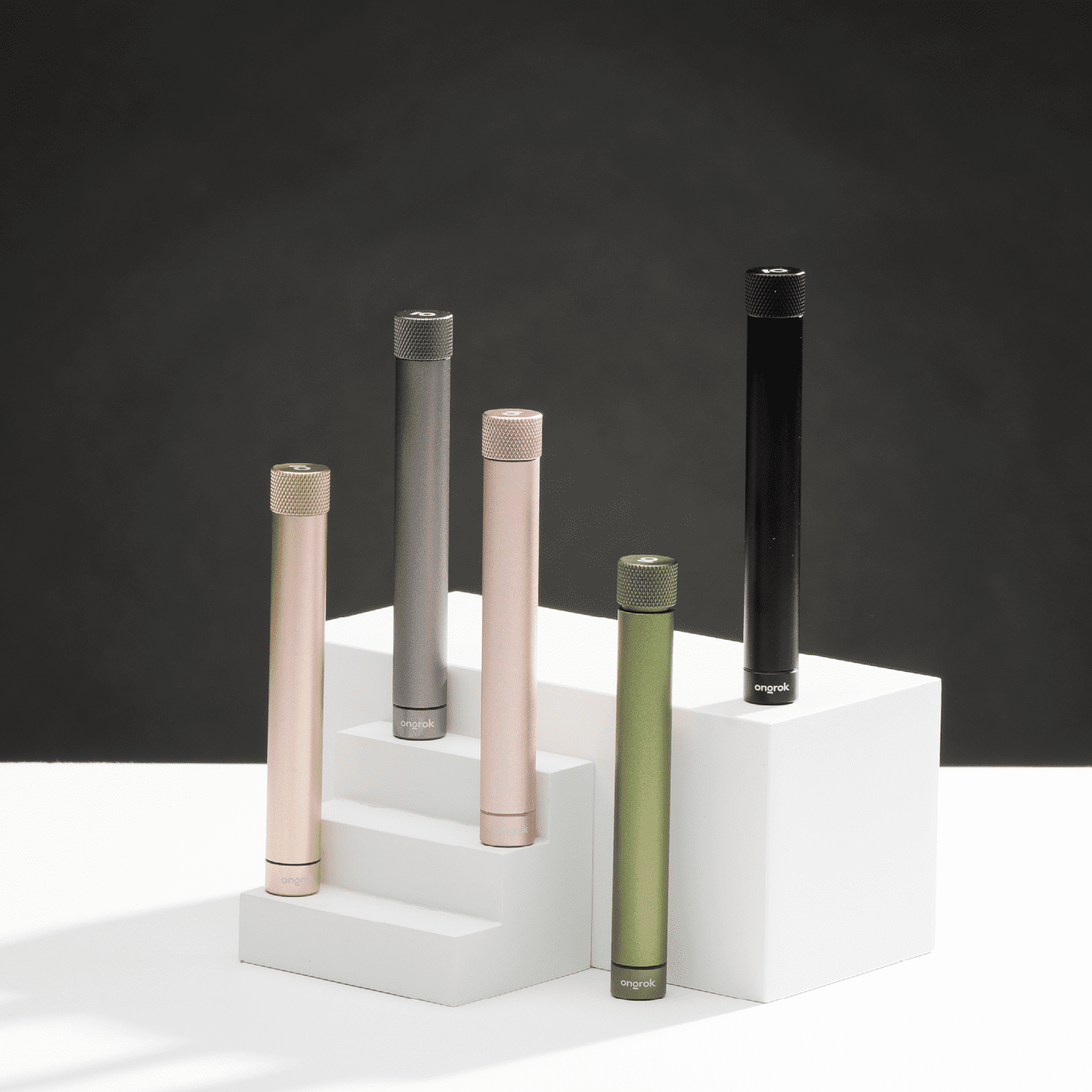 Ongrok Premium Storage Tube - Single Grinder & Stash Jar Combos - Haze Smoke Shop USA