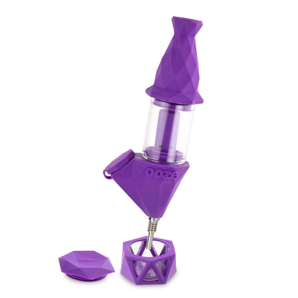 Ooze Bectar Silicone 2 In 1 Bubbler Dab Straw - Haze Smoke Shop USA - Vaporizers Super Store