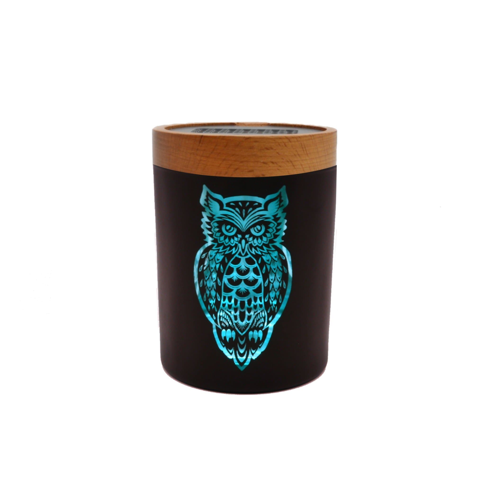 Owllusion Turquoise SoleStash Grinder & Stash Jar Combos - Haze Smoke Shop USA