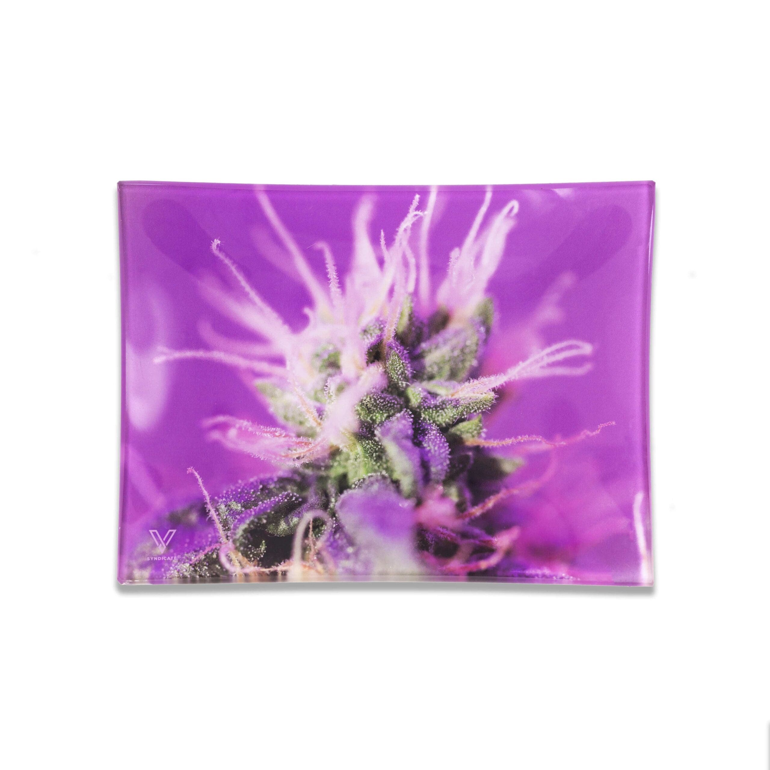 Pink Lemonade Glass Rollin' Tray Rolling Trays - Haze Smoke Shop USA