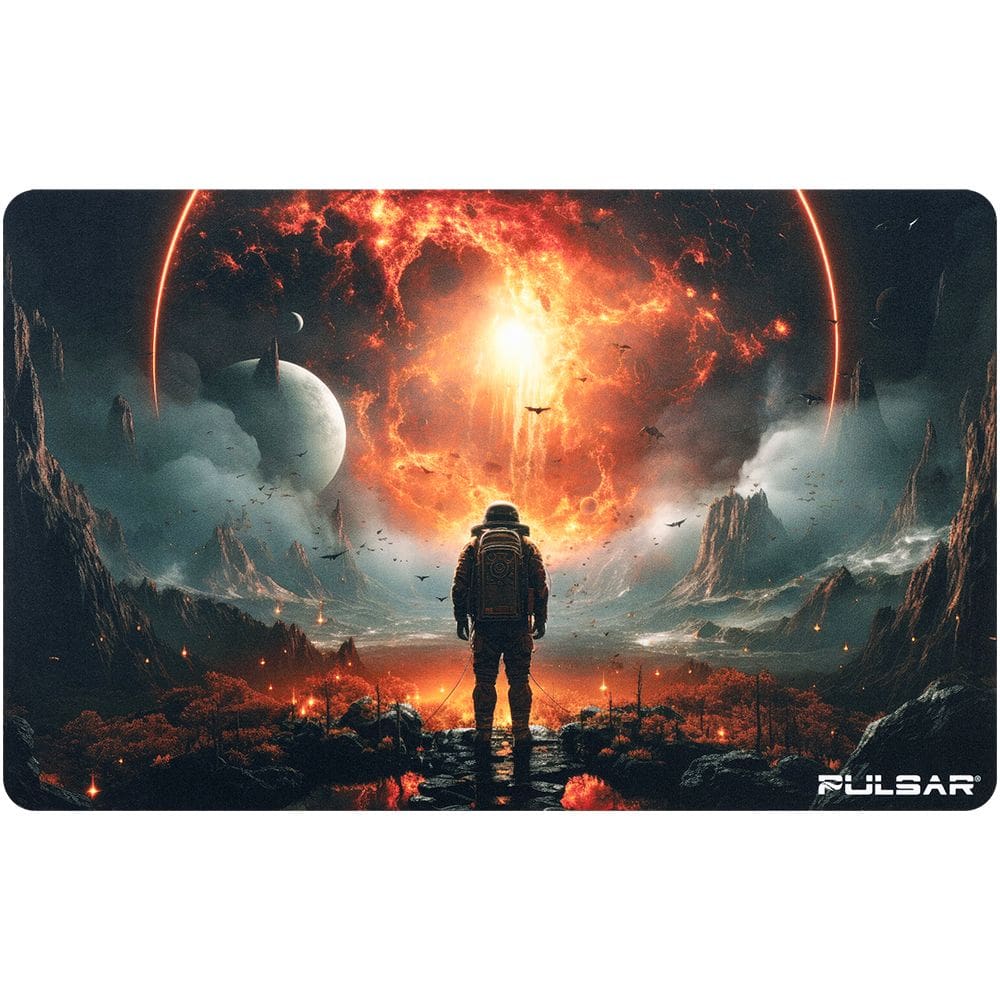Pulsar Dab Padz Fabric Top Dab Mat - Otherworld - 16"x10" - Haze Smoke Shop USA - Vaporizers Super Store