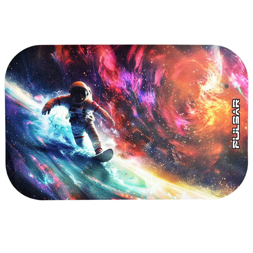 Pulsar Magnetic Rolling Tray Lid - Astro Surfer - 11"x7" Rolling Trays - Haze Smoke Shop USA