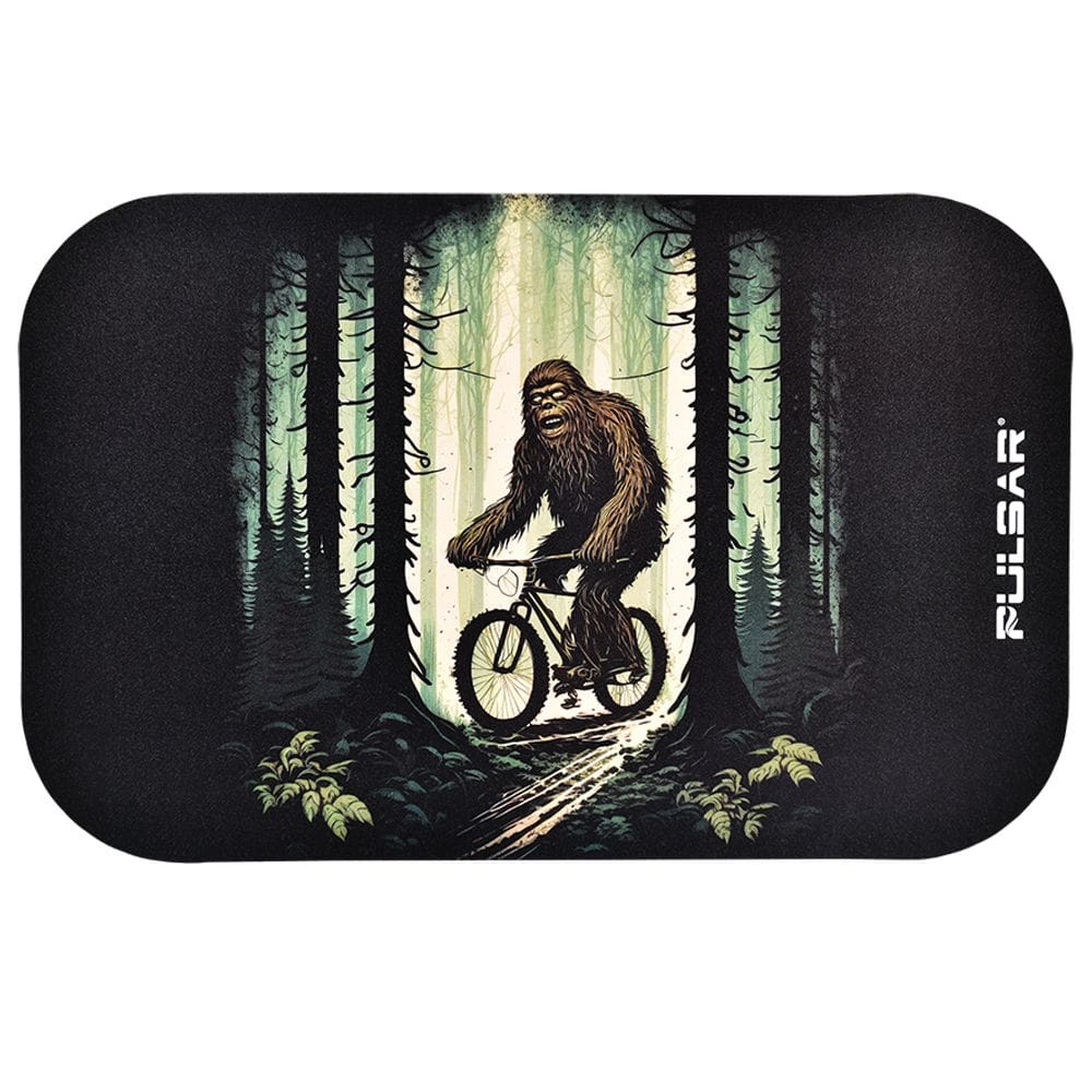 Pulsar Magnetic Rolling Tray Lid - Bigfoot Rides Again - 11"x7" Rolling Trays - Haze Smoke Shop USA