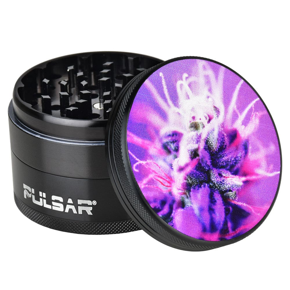 Pulsar Metal Grinder - Flowering Metal Grinders - Haze Smoke Shop USA