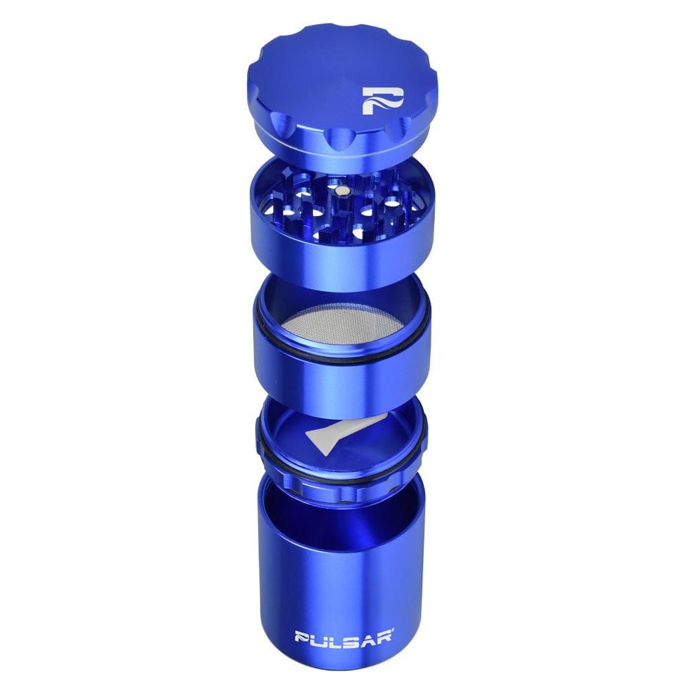 Pulsar Metal Storage Herb Grinder - Haze Smoke Shop USA