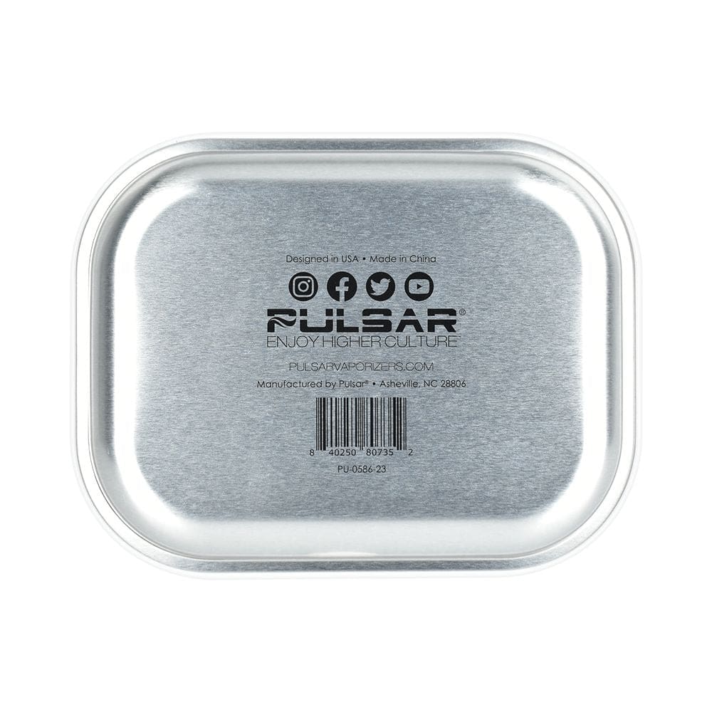 Pulsar Mini Metal Rolling Tray - Flowering - 7"x5.5" - Haze Smoke Shop USA