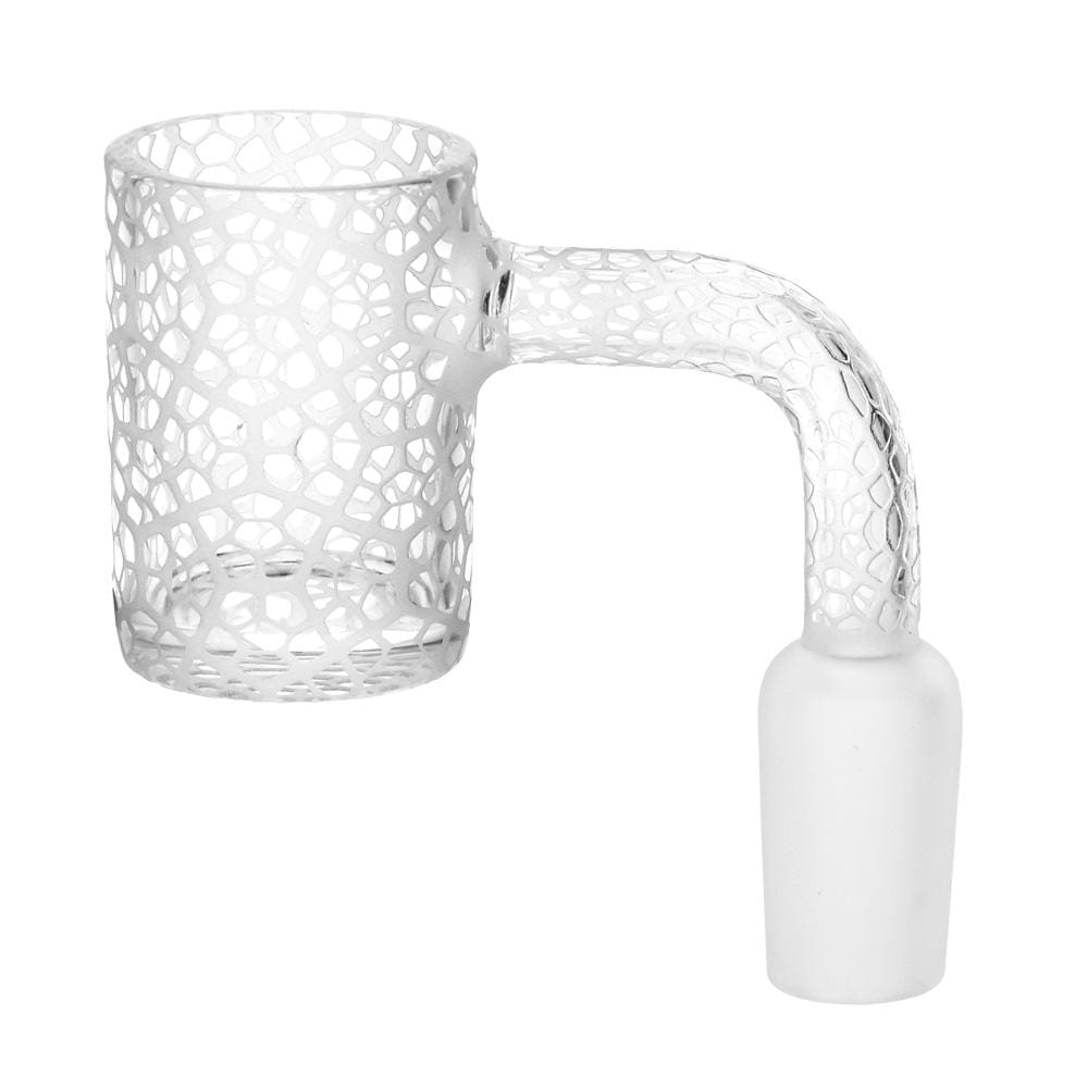 Pulsar Quartz Banger - Cellular Mosaic Etched - Haze Smoke Shop USA