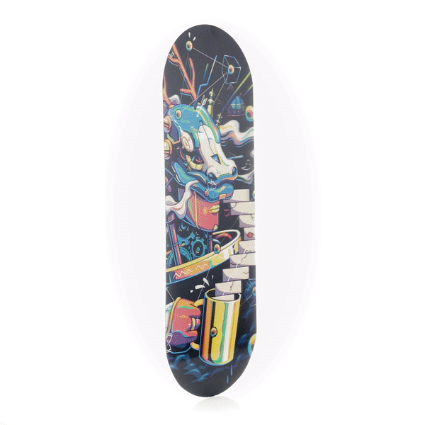 Pulsar SK8Tray Magnetic Tray Lid - 7.25"x19.75" - Dragon Coffee Break 3D - Haze Smoke Shop USA