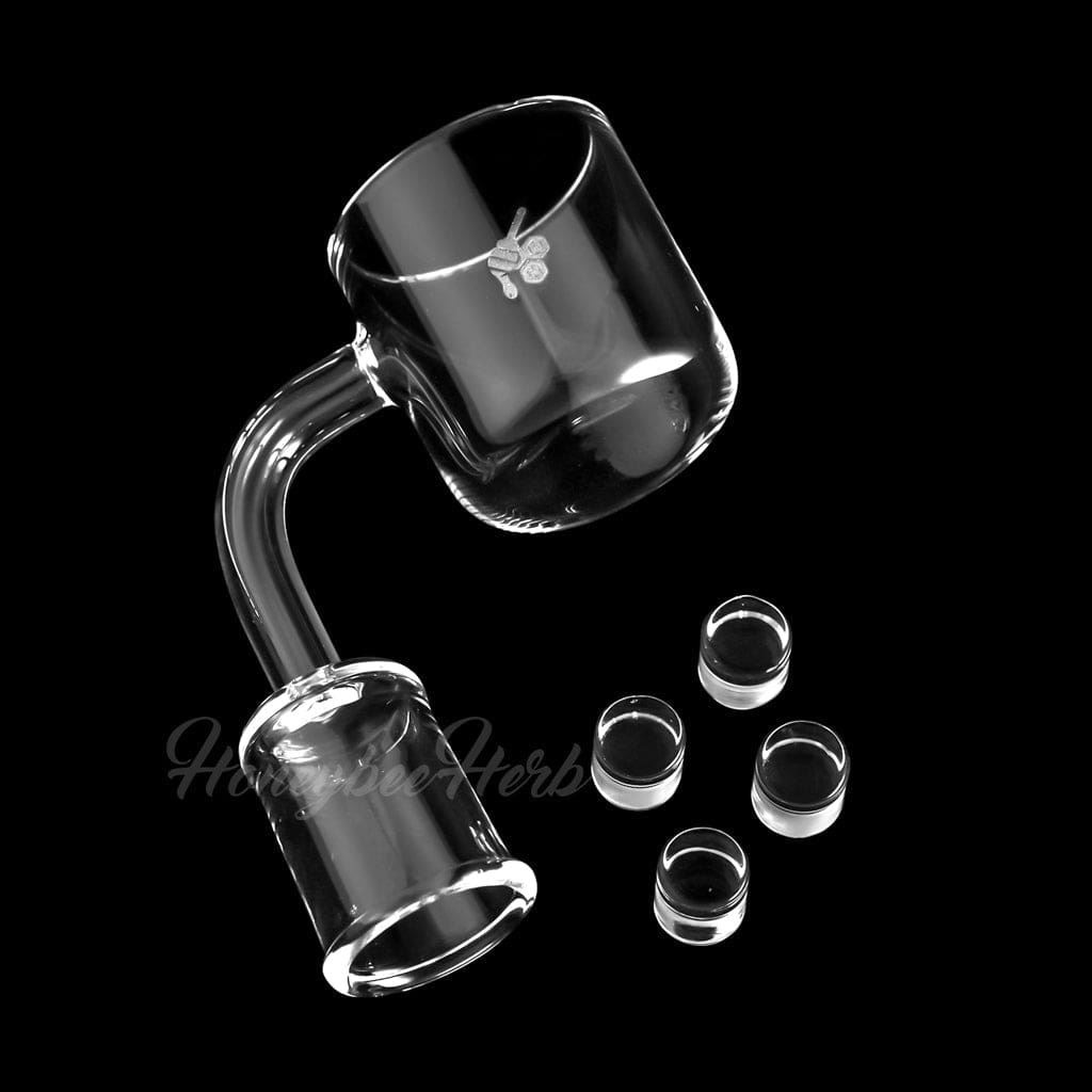Quad Core Reactor Quartz Banger - 90° - Haze Smoke Shop USA - Vaporizers Super Store