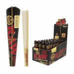 RAW Black Classic Cones Pre-Rolled Cones - Haze Smoke Shop USA
