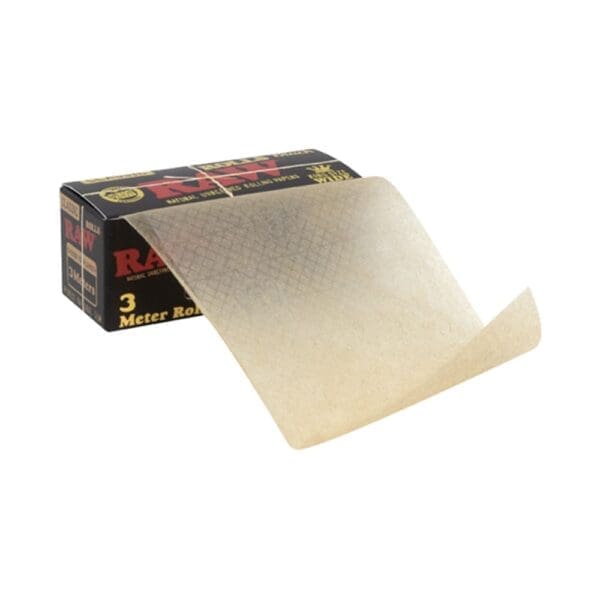 RAW Black Rolls Rolling Papers -3M/King Size Wide 12pcs - Haze Smoke Shop USA