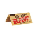 RAW Classic Double Wide Rolling Papers - 34pc - 50ct Display - Haze Smoke Shop USA