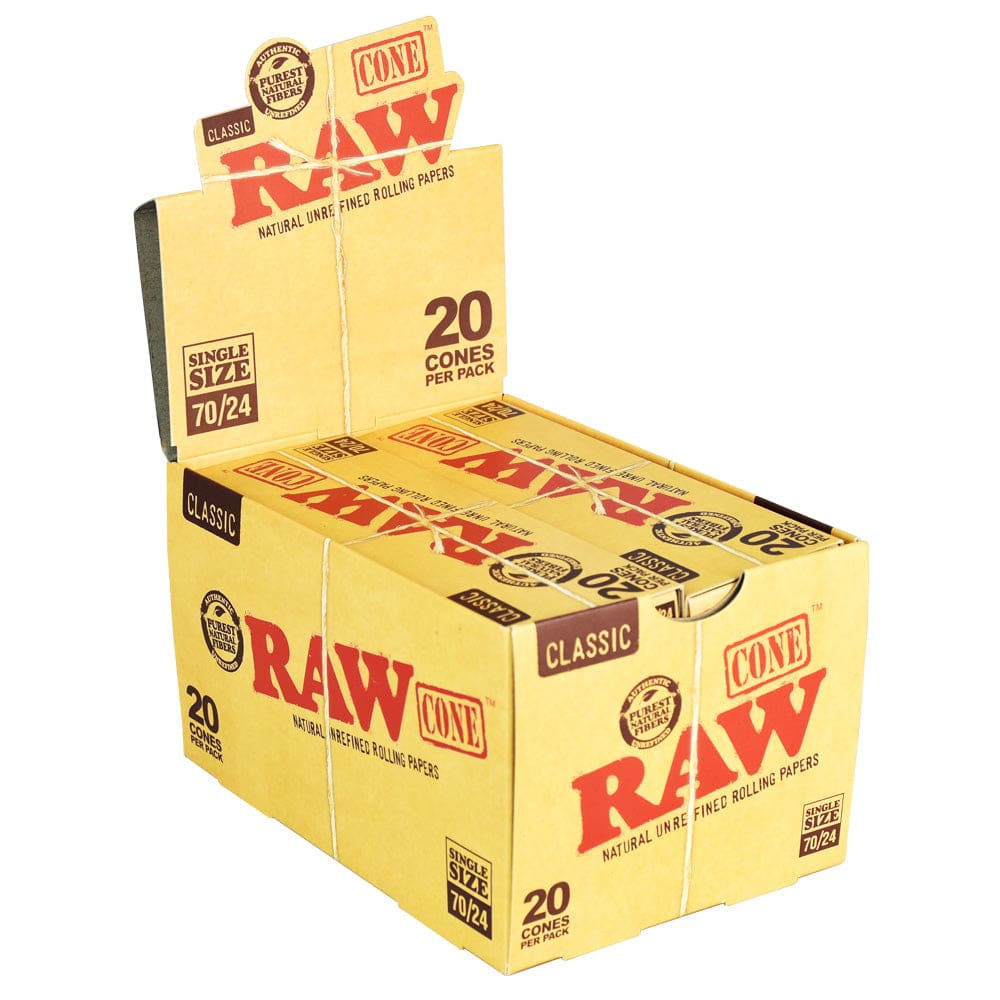 RAW Classic Single Size Cones - Haze Smoke Shop USA