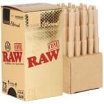 RAW Ethereal Cones - 75pc Box - Haze Smoke Shop USA