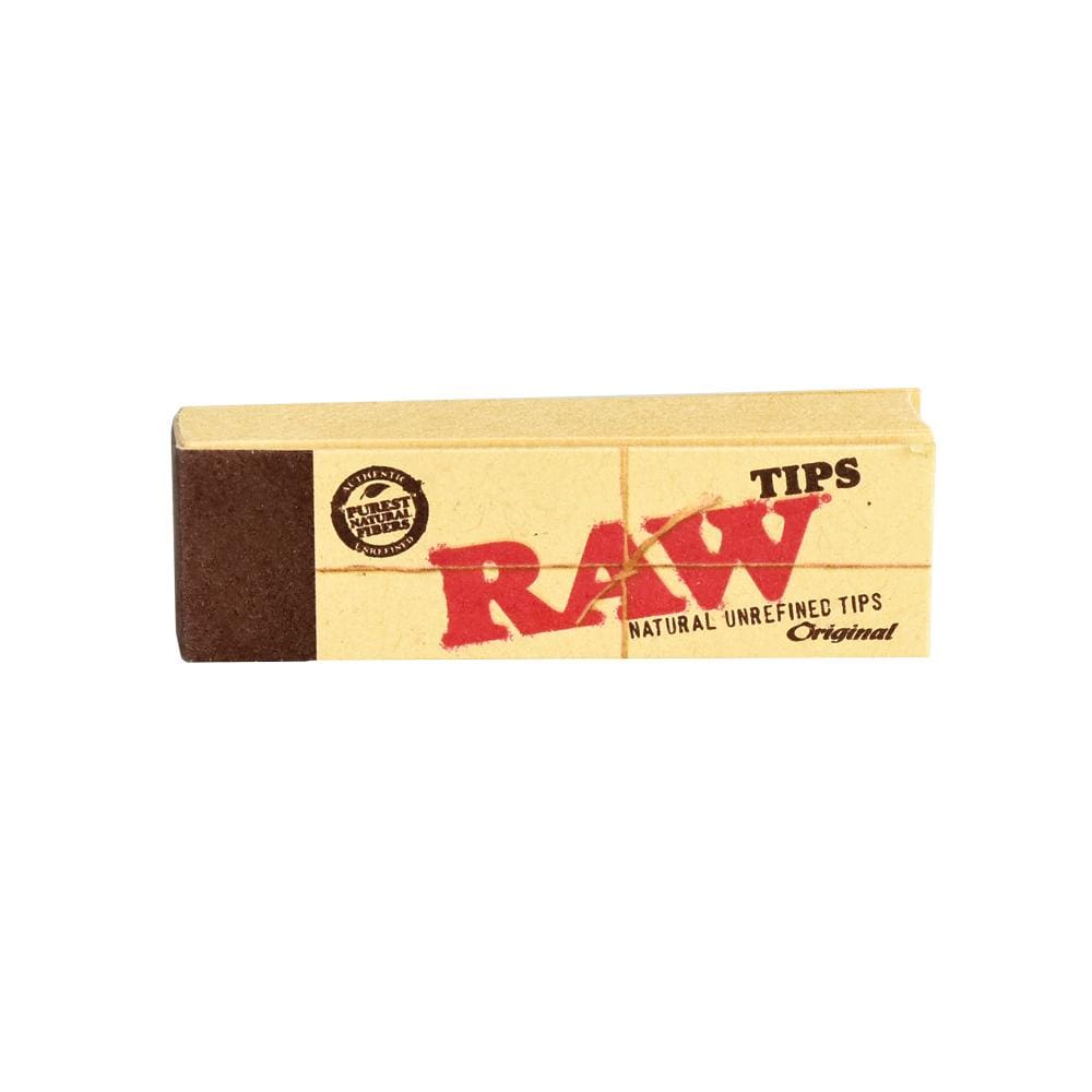 RAW Natural Unrefined Tips Joint Tips & Filters - Haze Smoke Shop USA