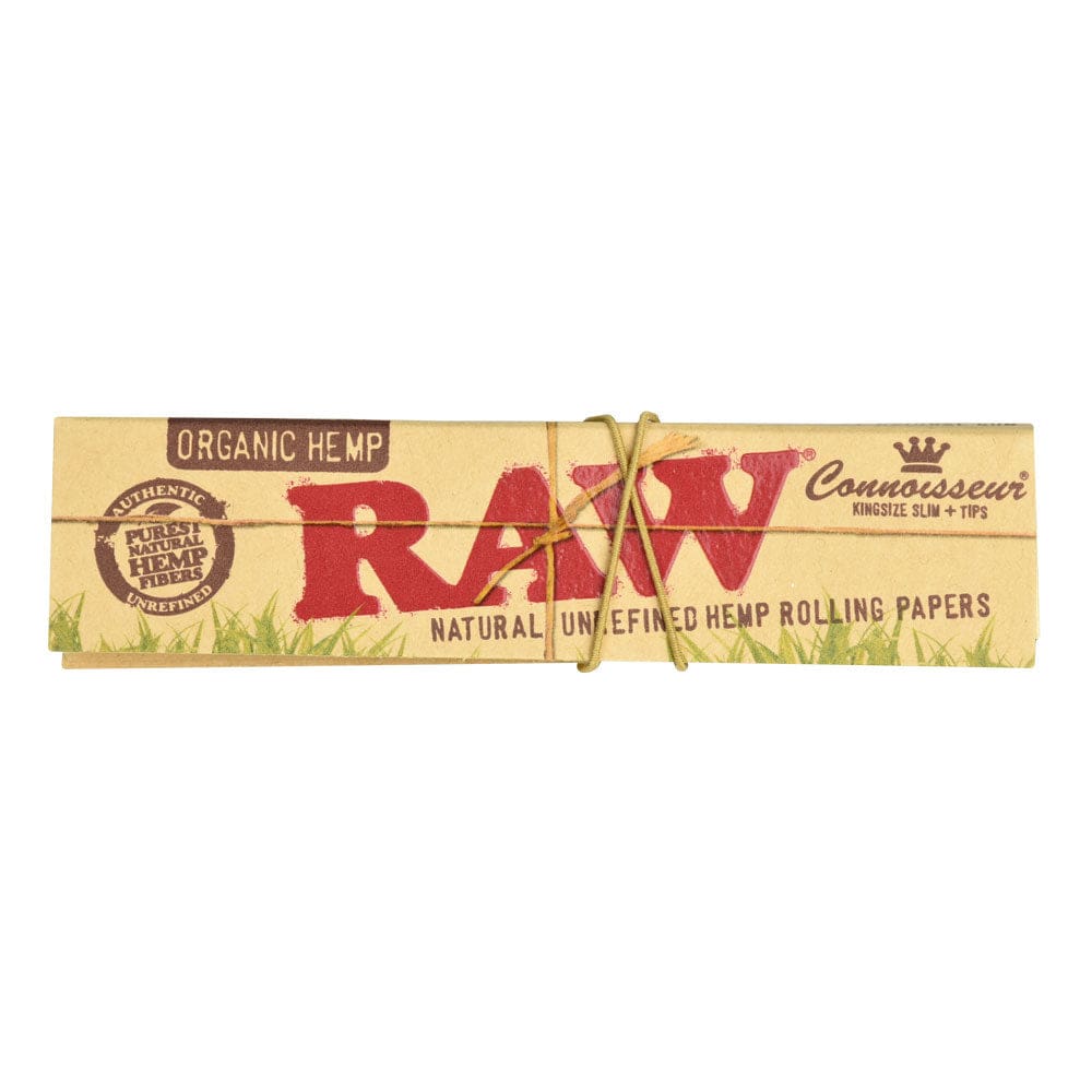 RAW Organic Connoisseur Rolling Papers - Kingsize Rolling Papers - Haze Smoke Shop USA