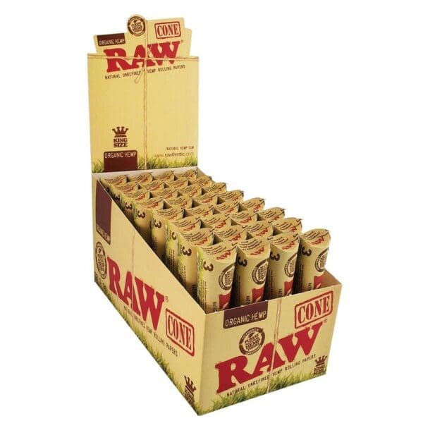 RAW Organic Hemp Cones - Haze Smoke Shop USA
