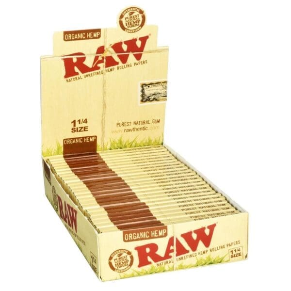 Raw Organic Hemp Rolling Papers - Haze Smoke Shop USA