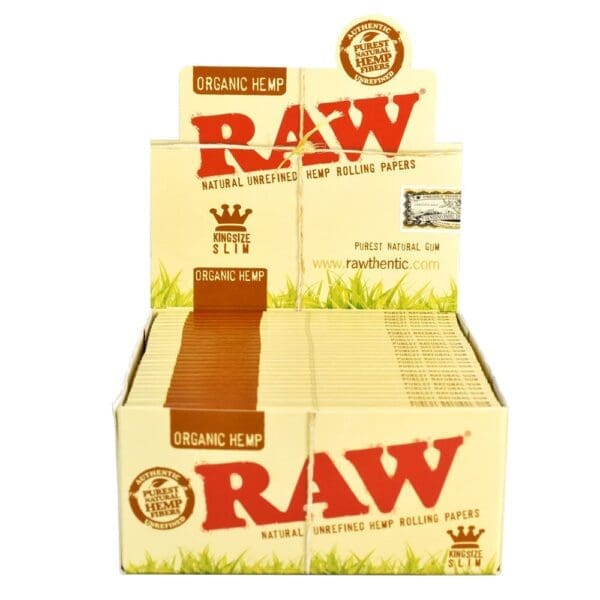 Raw Organic Hemp Rolling Papers - Haze Smoke Shop USA