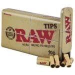 Raw Pre-Rolled Tips Tin Joint Tips & Filters - Haze Smoke Shop USA
