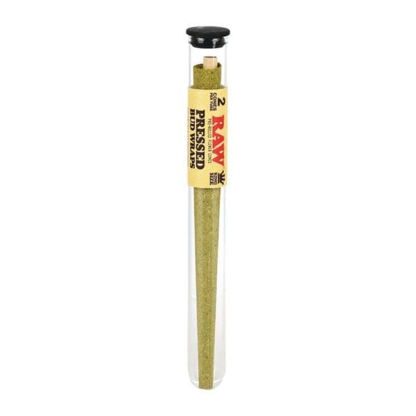 RAW Pressed Bud Wrap Cone - 12pc Display - Haze Smoke Shop USA