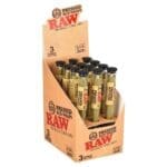 RAW Pressed Bud Wrap Cone - 12pc Display - Haze Smoke Shop USA