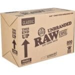 Raw Unbranded Classic Cone - Kingsize 800pcs Pre-Rolled Cones - Haze Smoke Shop USA