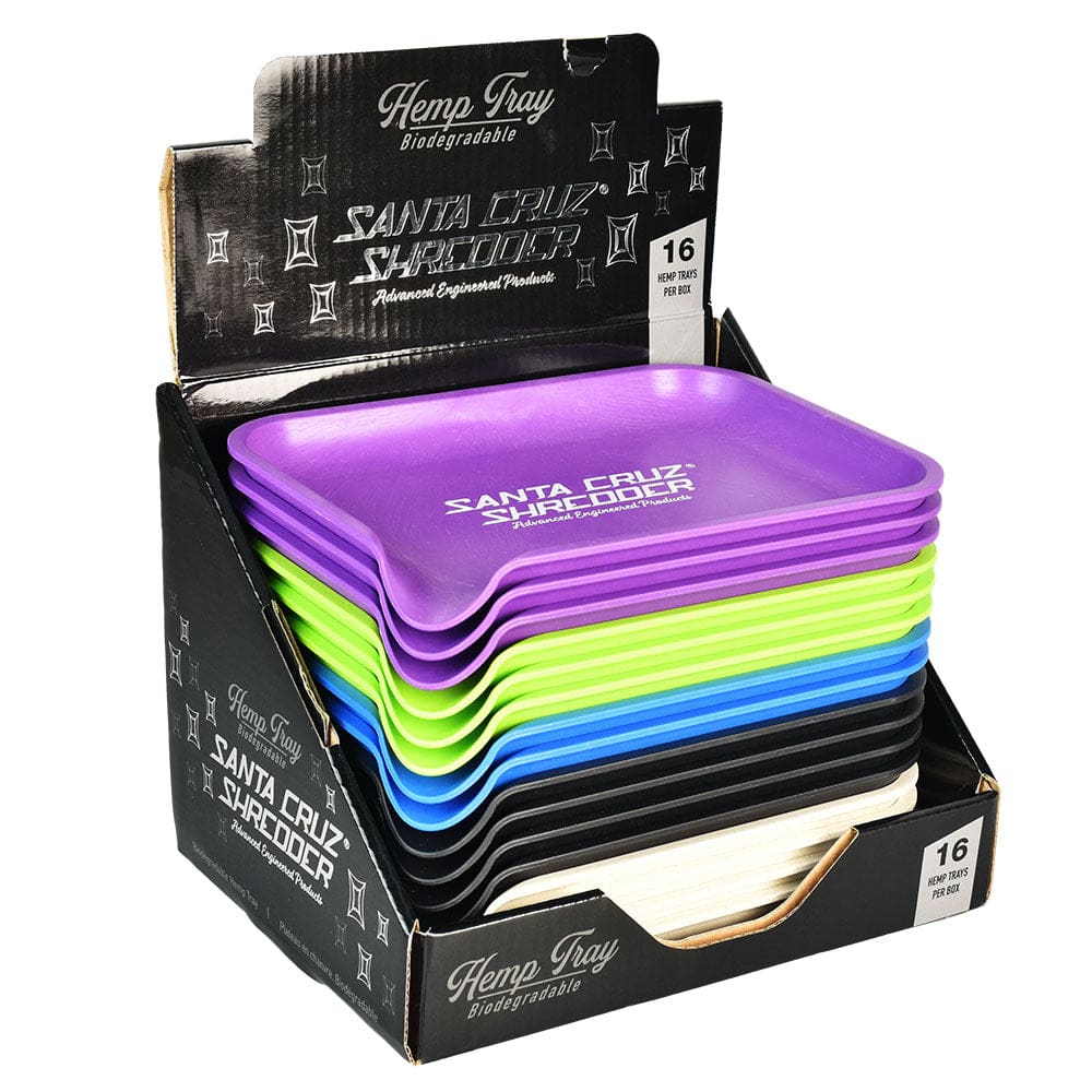 Santa Cruz Shredder Hemp Composite Tray - 16pc Rolling Trays - Haze Smoke Shop USA