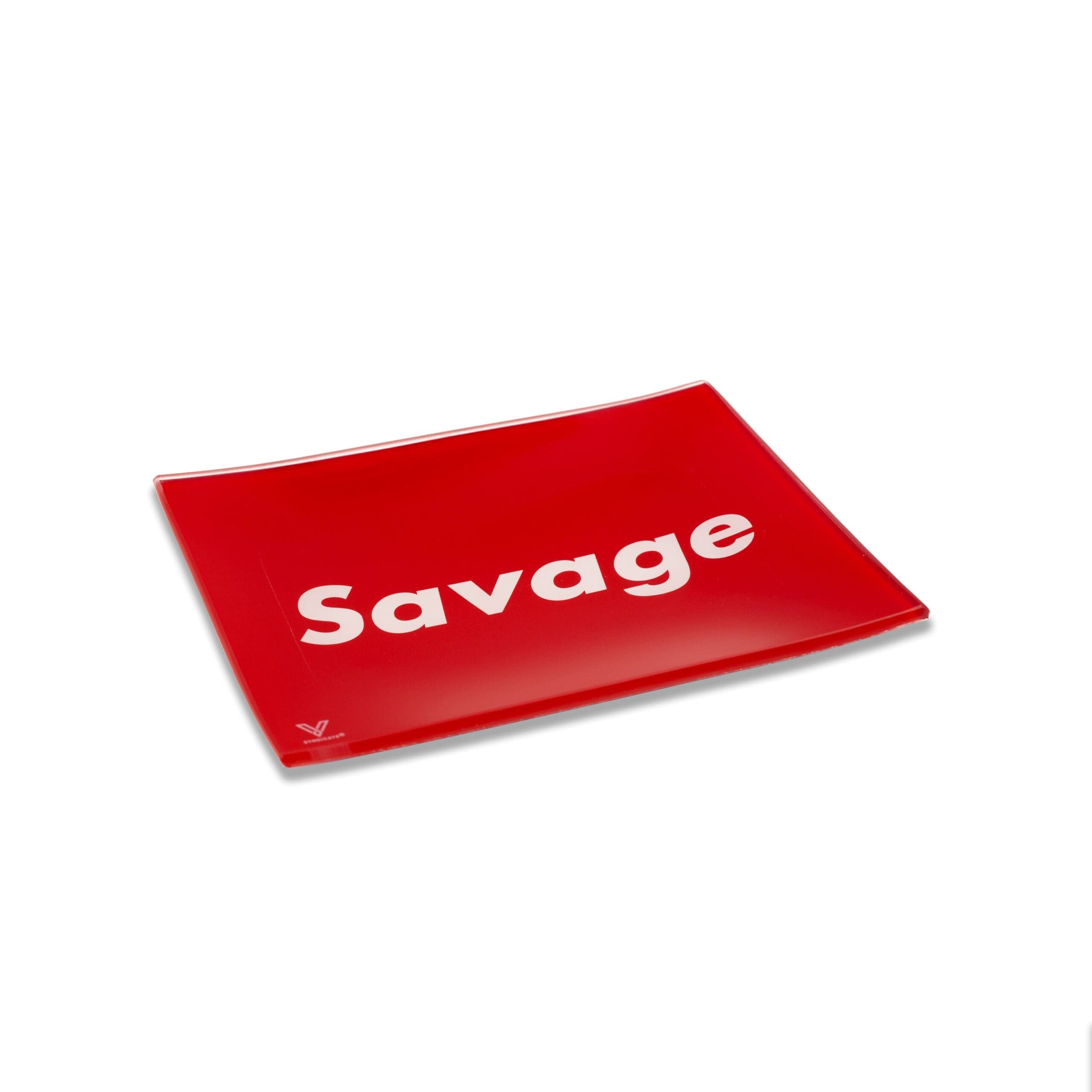 Savage Glass Rollin' Tray - Haze Smoke Shop USA