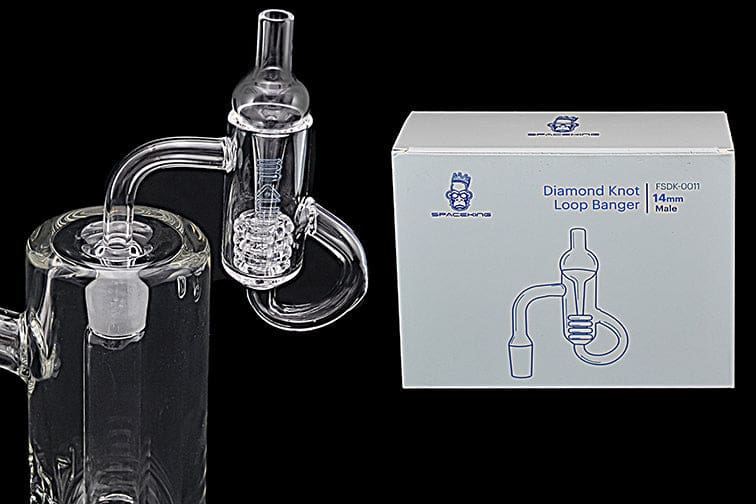 Space King Diamond Knot Loop Banger Kit - Haze Smoke Shop USA