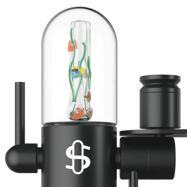 Stundenglass Large Upstem (Straight) Under the Sea - Haze Smoke Shop USA