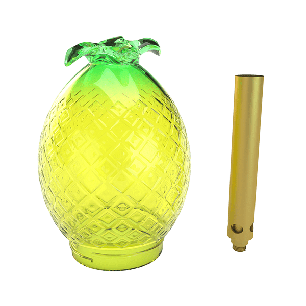 Stündenglass Pineapple Globe (Single) Stündenglass Gravity - Haze Smoke Shop USA