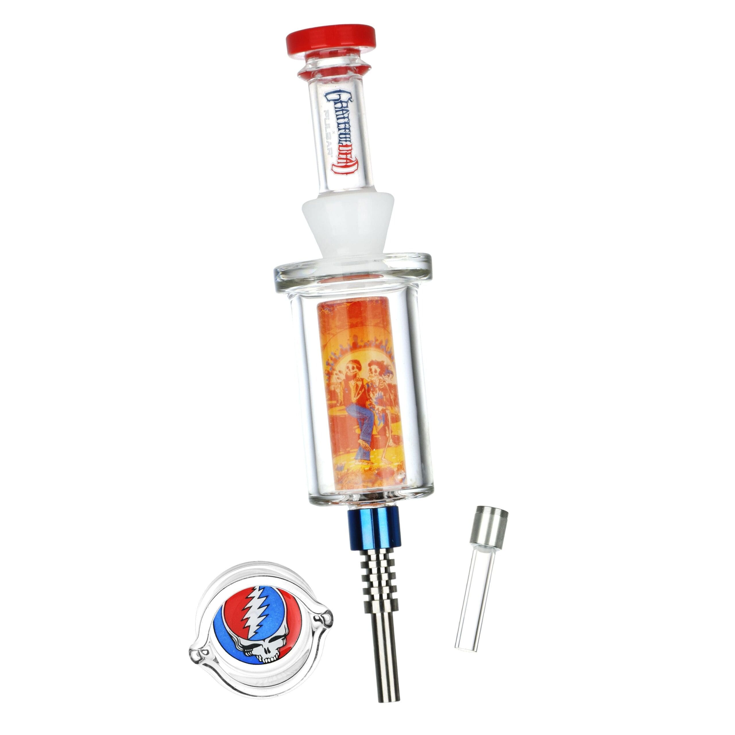 Sunset Dance Grateful Dead x Pulsar Inside Print Vapor Vessel & SYF Dab Dish - Haze Smoke Shop USA - Vaporizers Super Store