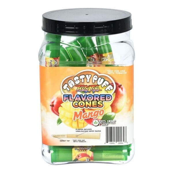 Tasty Puff Tasty Tips Pre-Rolled Cones - 3pk - 30pc Display - Haze Smoke Shop USA