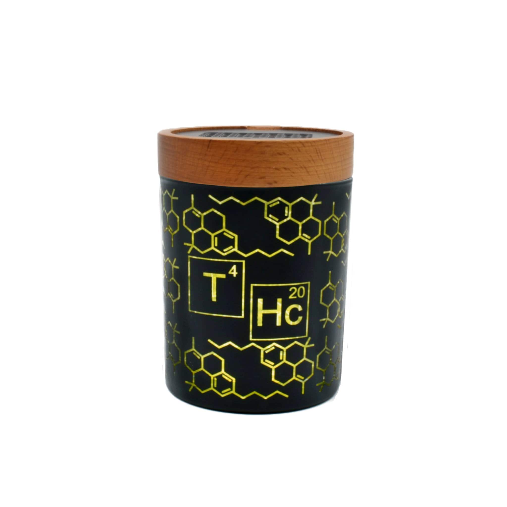 THC Elemental Yellow SoleStash Grinder & Stash Jar Combos - Haze Smoke Shop USA