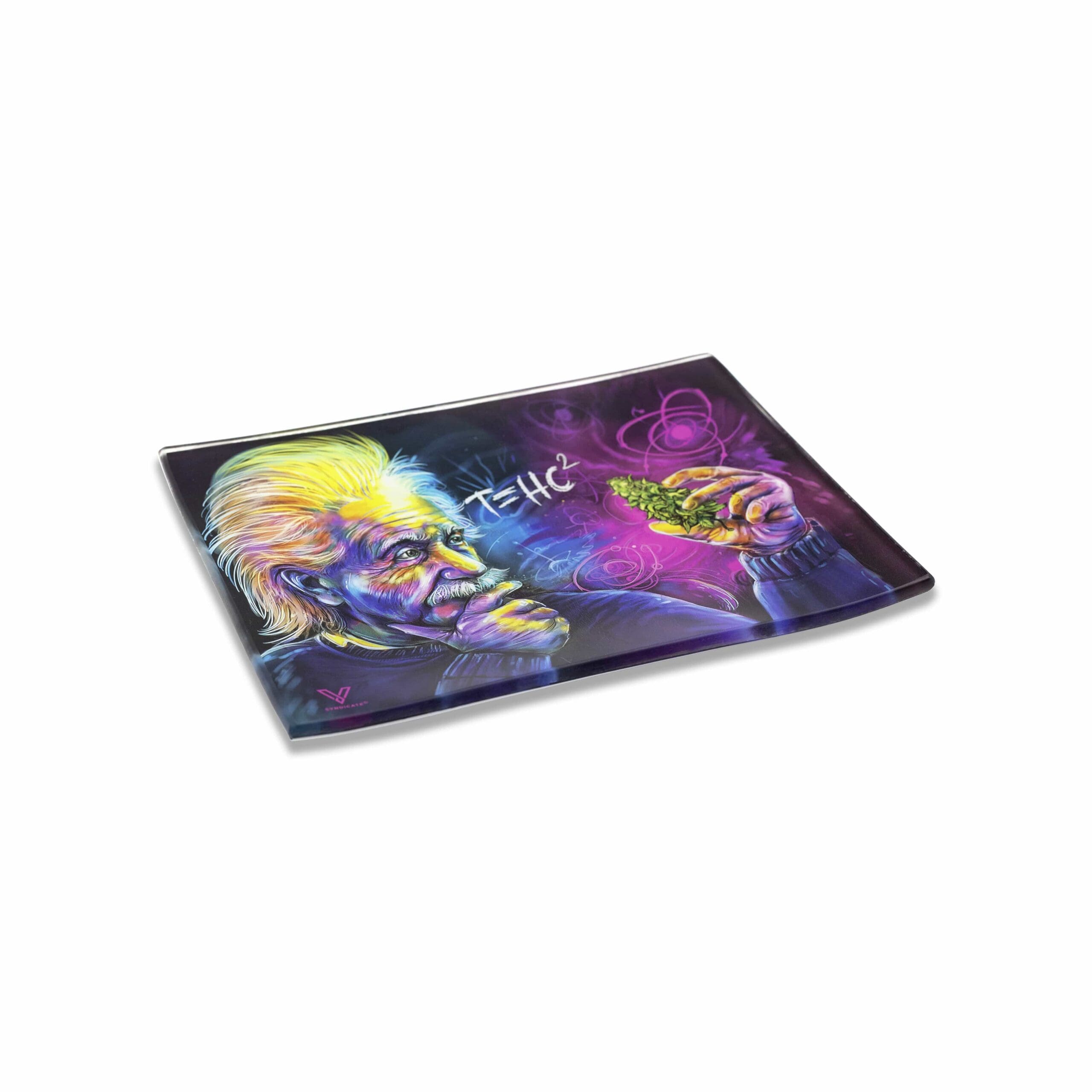 T=HC2 Glass Rollin' Tray - Haze Smoke Shop USA