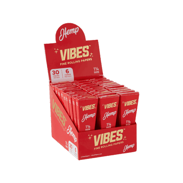 Vibes Cones Box - 1.25" - Haze Smoke Shop USA