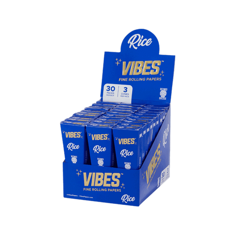 Vibes Cones Box - King Size - Haze Smoke Shop USA