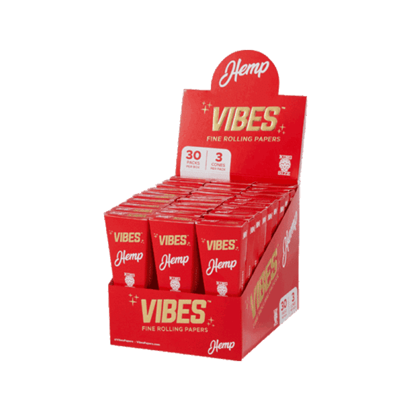 Vibes Cones Box - King Size - Haze Smoke Shop USA