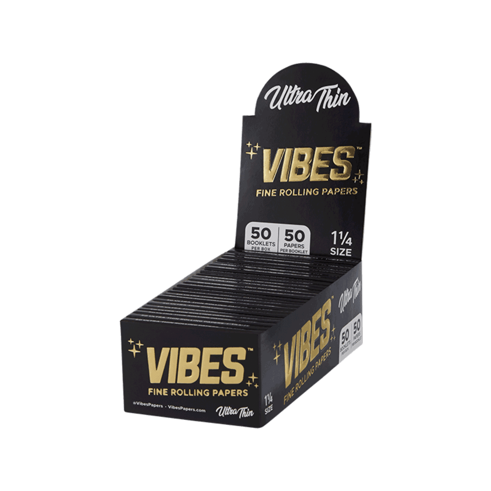 Vibes Papers Box - 1.25" Rolling Papers - Haze Smoke Shop USA