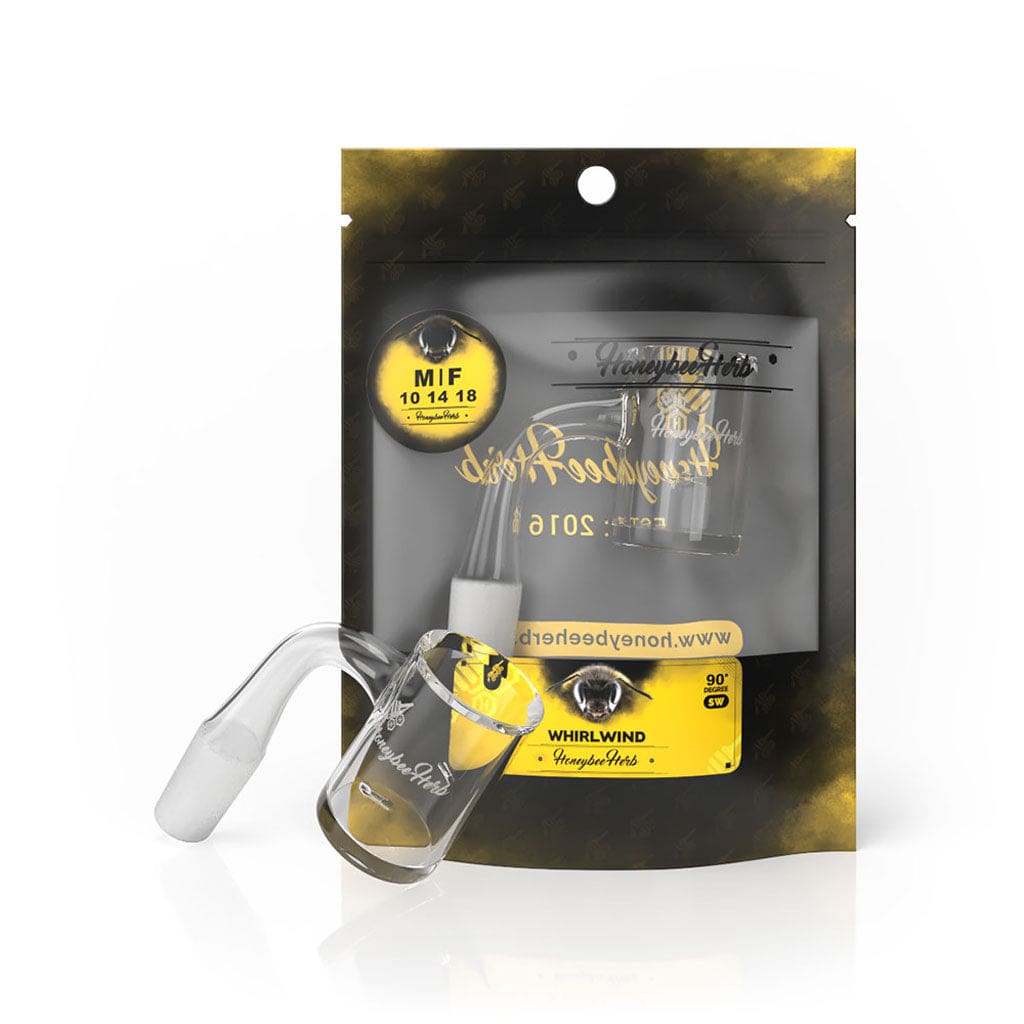 Whirlwind Quartz Banger - 90° - Haze Smoke Shop USA - Vaporizers Super Store